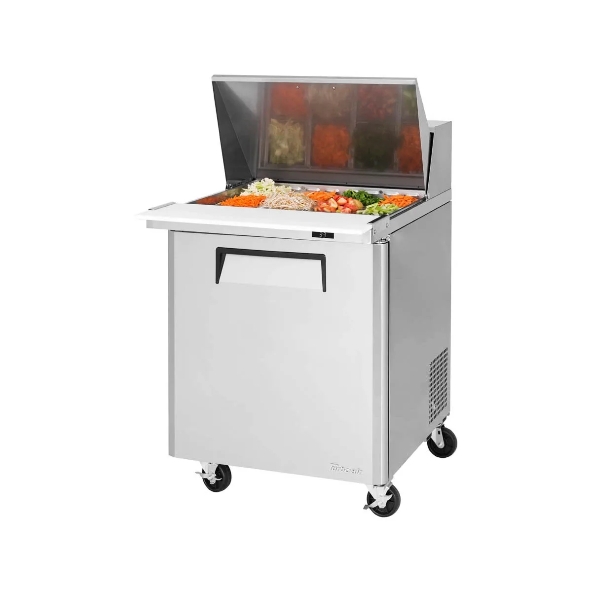 Turbo Air MST-28-12-N 27" Mega Top Sandwich/Salad Prep Table w/ 1 Door, 12 Pans