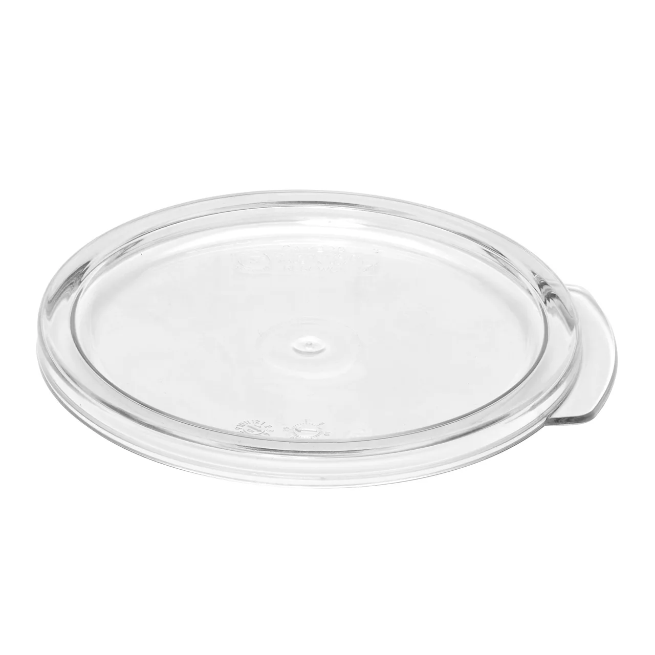 Cambro RFSCWC1135 Camwear Cover – 1 qt Round Clear Polycarbonate Lid, NSF‑Certified