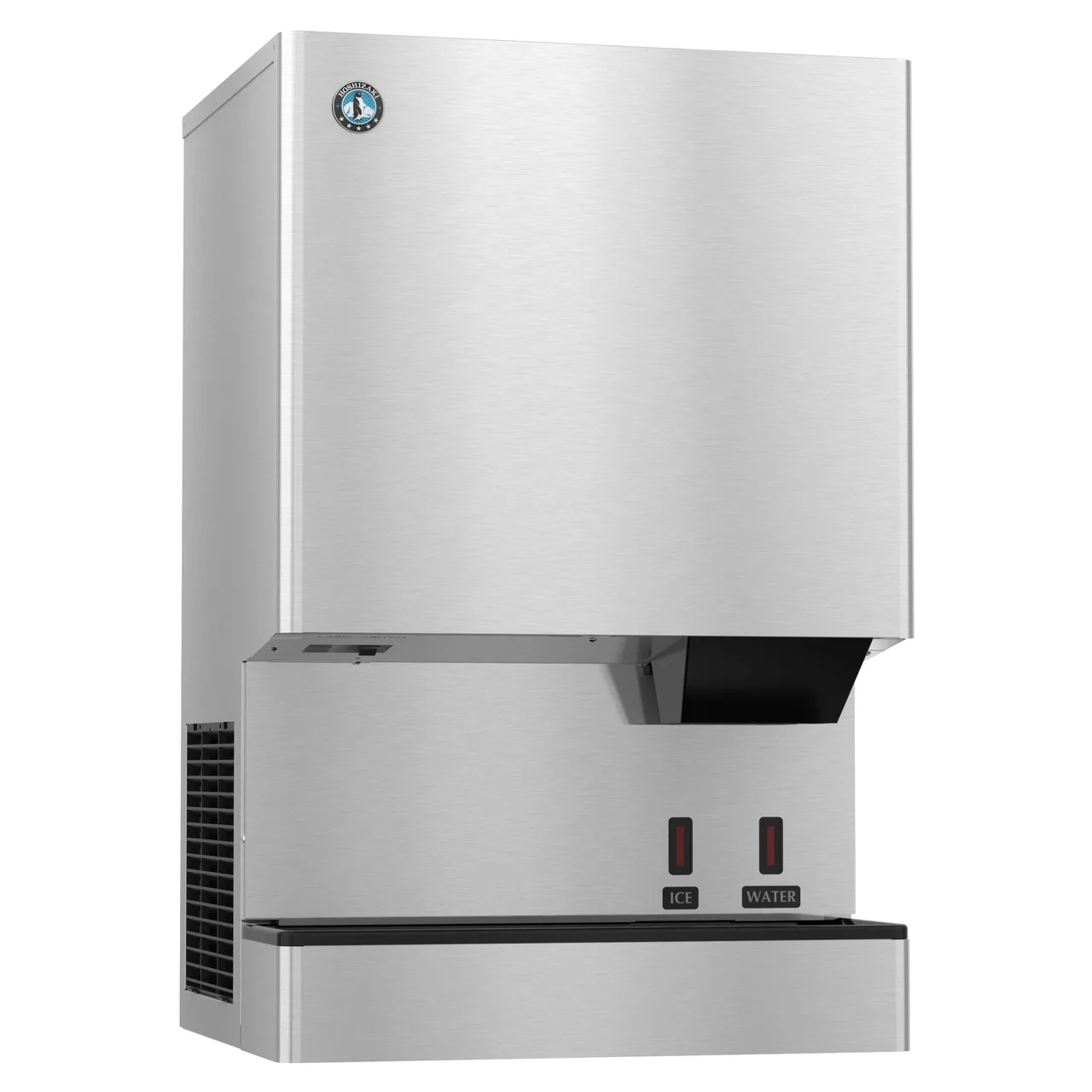 Hoshizaki DCM-500BAK-OS Nugget Ice & Water Dispenser, 40 lb Bin, Air‑Cooled, R290, 115V NSF/UL