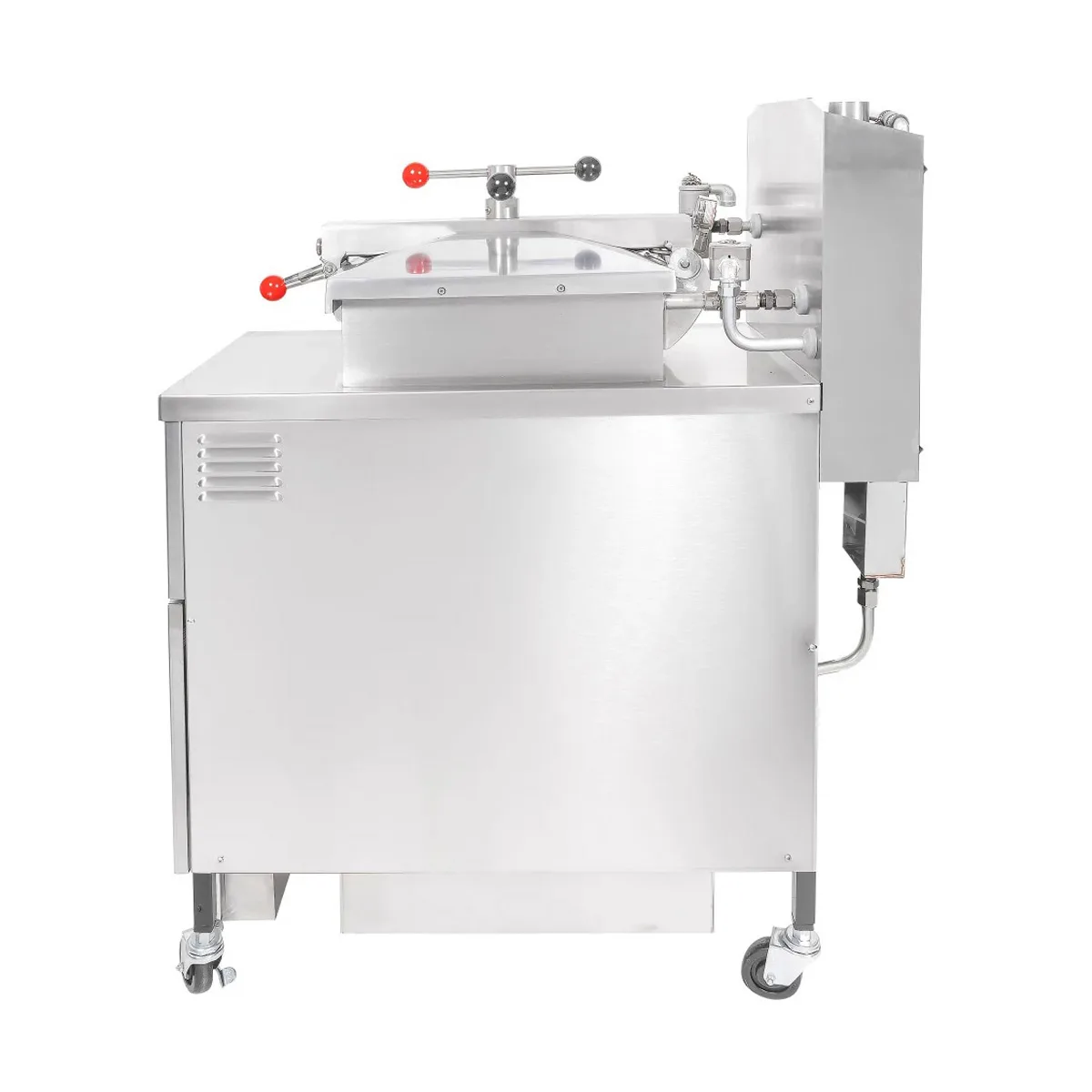 Henny Penny PFG600.03 Gas Pressure Fryer w/ 43-lb Oil Capacity, Rectangular Frypot, 12 PSI