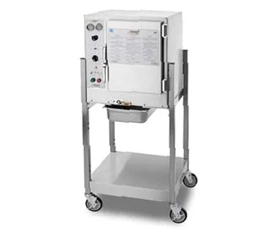 AccuTemp S62403D110 SGL 6 Pan Electric Boilerless Convection Steamer w/ Stand, Connectionless