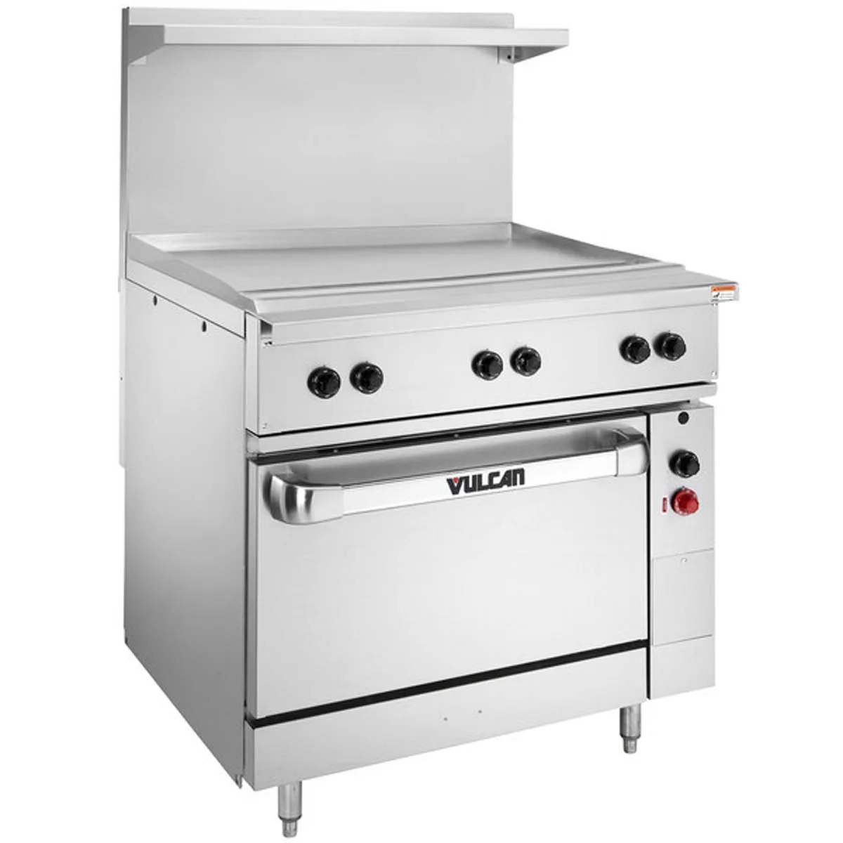 Vulcan EV36S-36G240 Restaurant Range, Electric, 36", Griddle