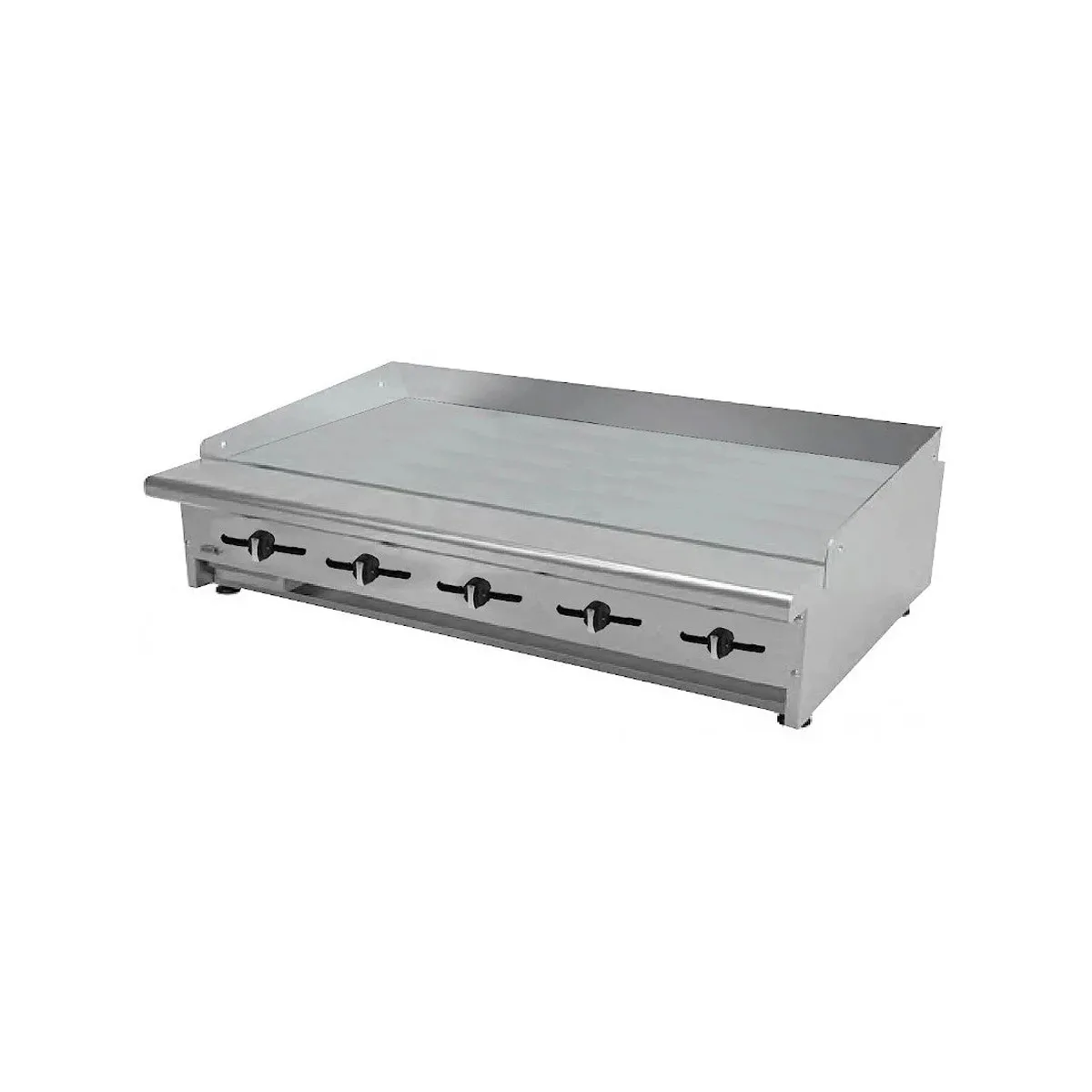 Asber AEMG-60 H 60" Countertop Gas Griddle with Manual Controls