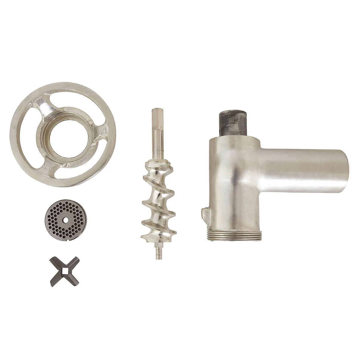 Pro-Cut KG-12-FS Bench Meat Grinder – 3/4 HP, #12 Hub, 3/8" & 1/8" Plates, 449/238 lb/hr, 550W 115V