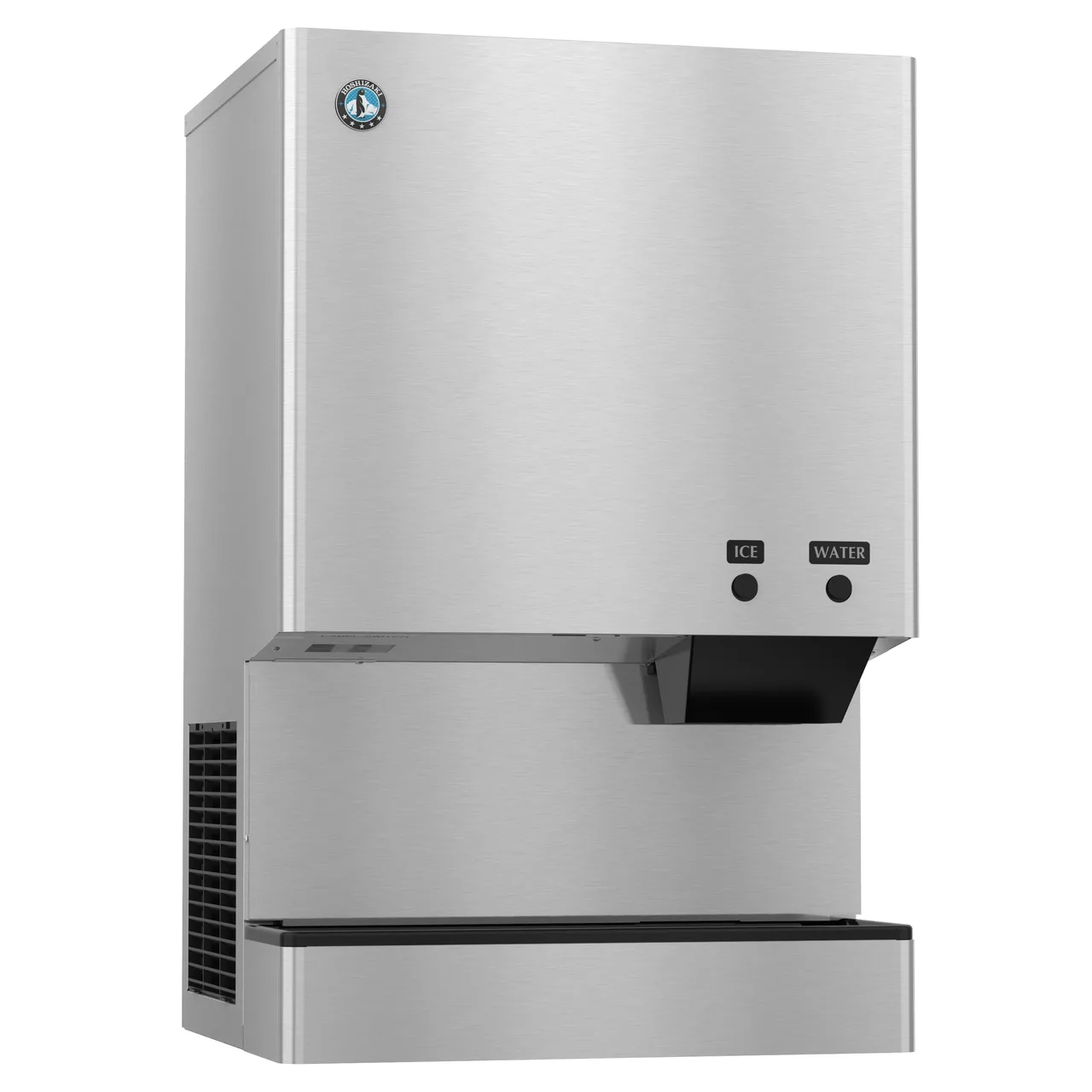 Hoshizaki DCM-500BAK Nugget Ice/Water Dispenser, 597 lb/24h, 50 lb Bin, Air‑Cooled, 115V R290