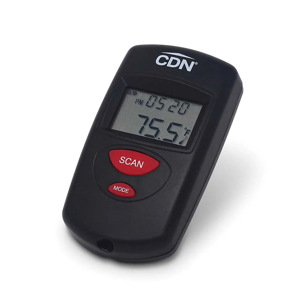 CDN IN482 Infrared Wireless Thermometer, -67 To +482°F, Non-Contact, Shatterproof ABS