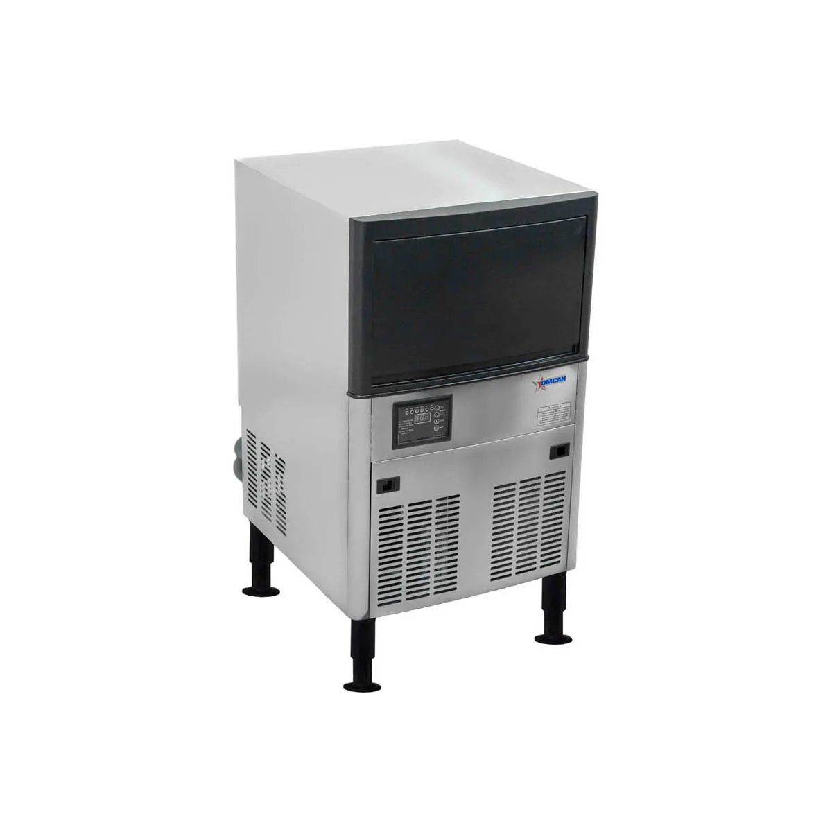 Omcan USA 47483 23" Air Cooled Full Cube 120 lb Undercounter Ice Machine with 40 lb Bin