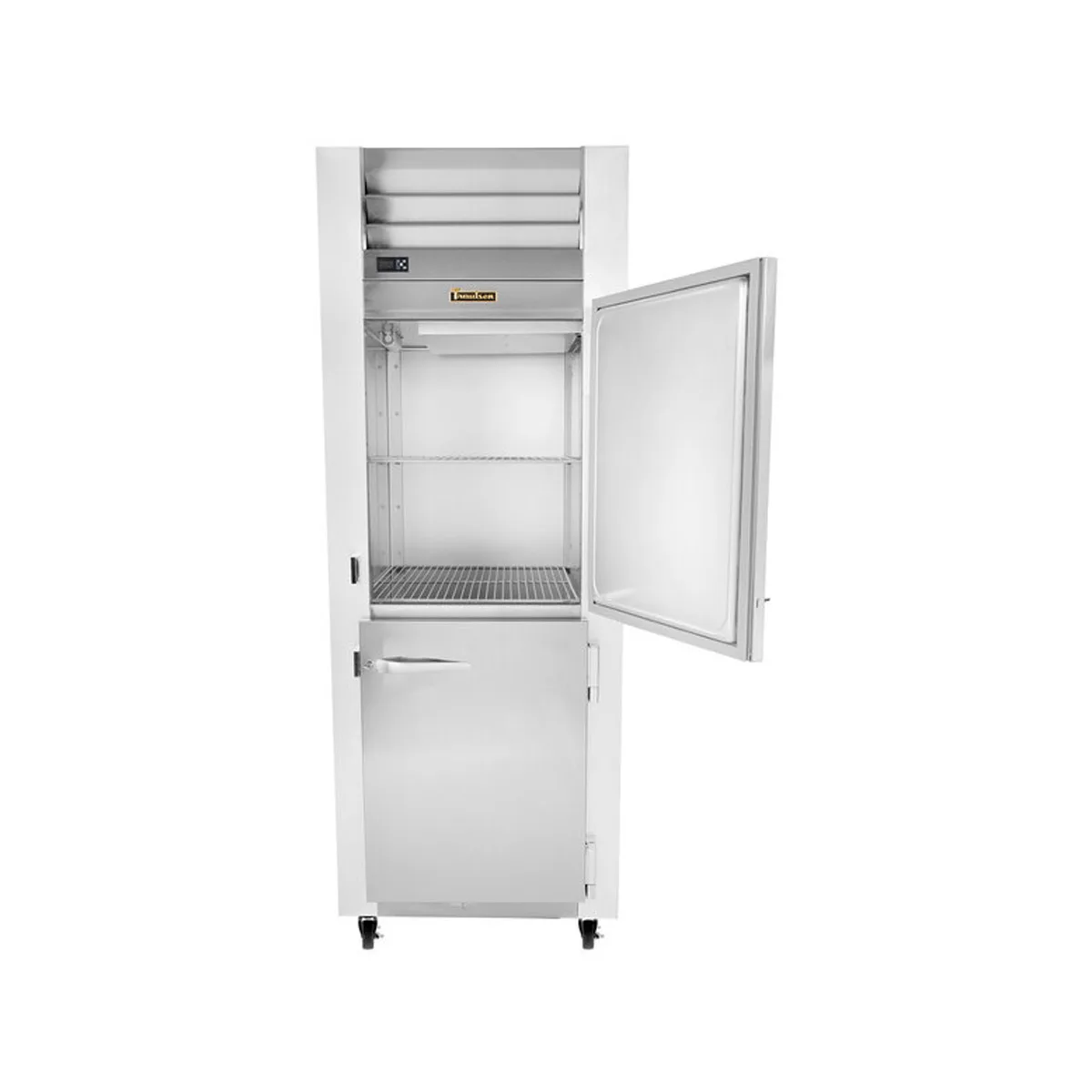 Traulsen G12000 30" 1-Section Reach-In Freezer, 2 Half Right Hinged Solid Doors, Top Mounted, 23 cu. ft., Stainless Steel Front