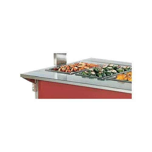 Vollrath 37511-2-O 4-Series Signature Server® Stainless Steel Countertop Plate Rest / Shelf