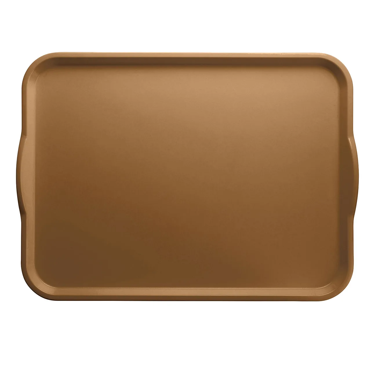 Cambro 1418H508 - Camtray Dietary Tray, 14" x 18" Fiberglass, Brown, High‑Impact, NSF, USA