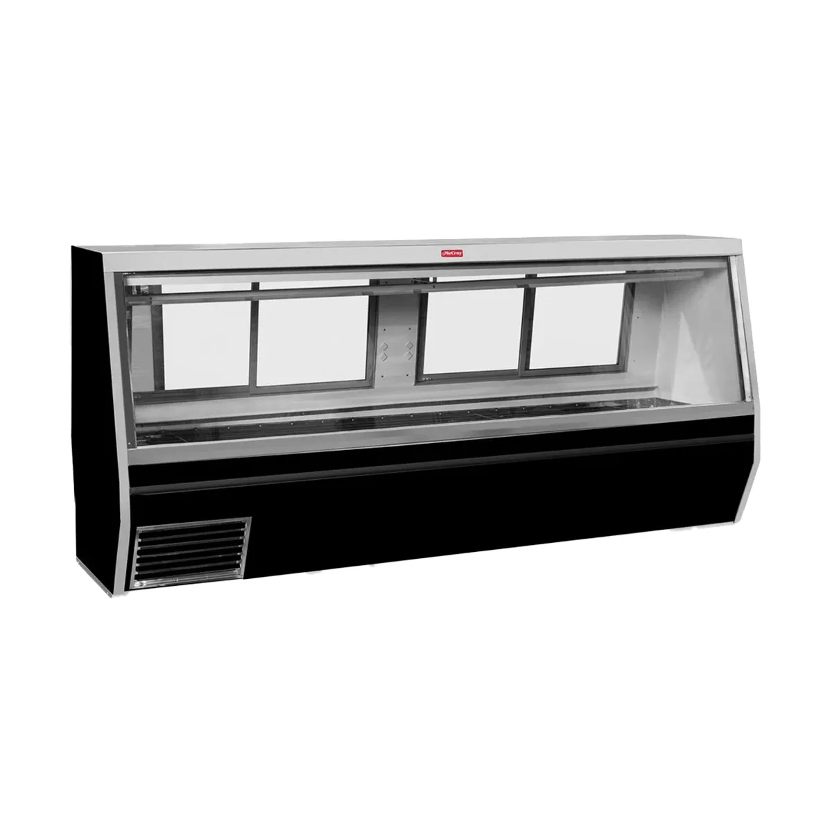 Howard-McCray SC-CMS34N-8-BE-LED 96" Double Duty Flat Refrigerated Meat Display Case