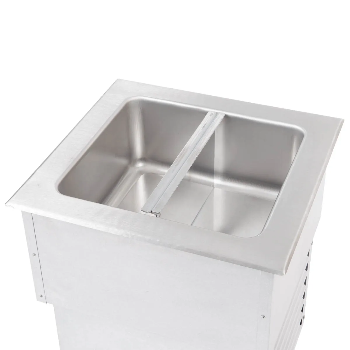 APW Wyott RTR-4DI Drop-In Refrigerated Cold Well, 4 x 1/6 size pans