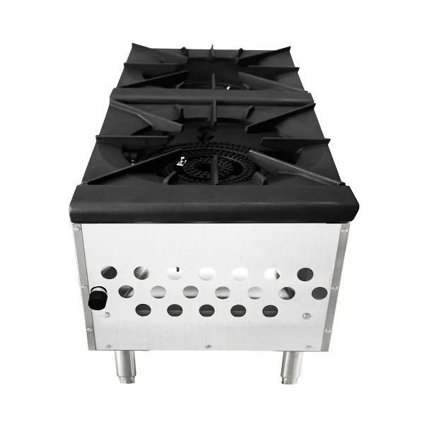 Atosa USA ATSP-18-2L CookRite Low Stock Pot Stove, 2 Burners