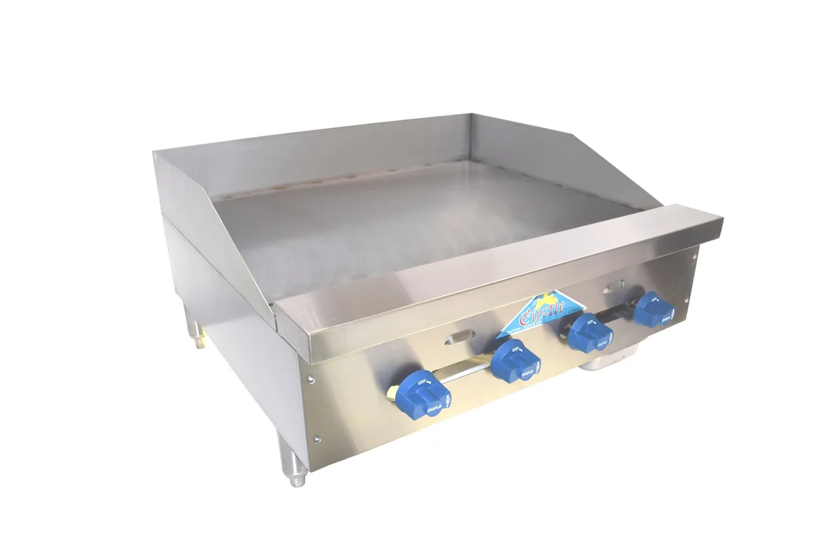 Comstock-Castle FHP30-30 30" Countertop Gas Griddle with Manual Controls, 72.000 BTU