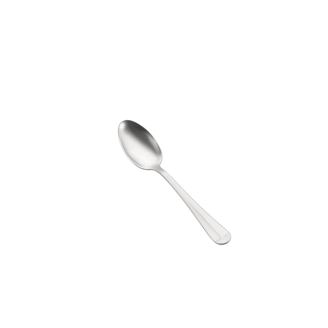 CAC China 3011-01 Jasmine Teaspoon, 6" Length, Heavy Weight, 18/0 Stainless Steel - 1 Dozen