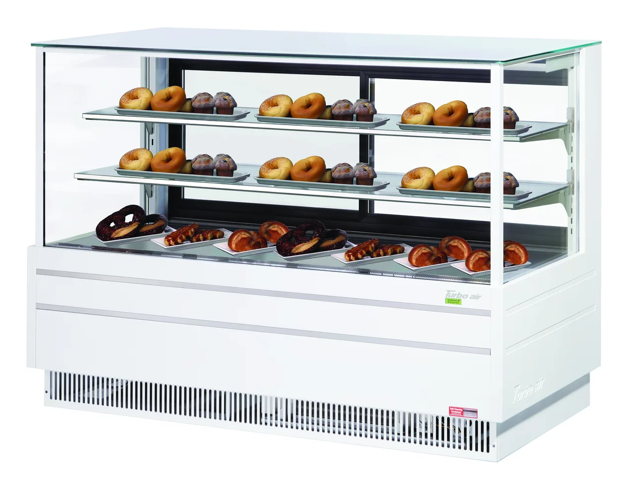 Turbo Air TCGB-72UF-DR-W(B) 72" Bakery Dry Case