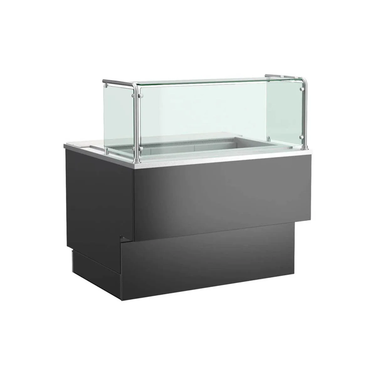 Structural Concepts FB6S-5R 76" Grocerant Inline Service Refrigerated Display Case, (5) Pan