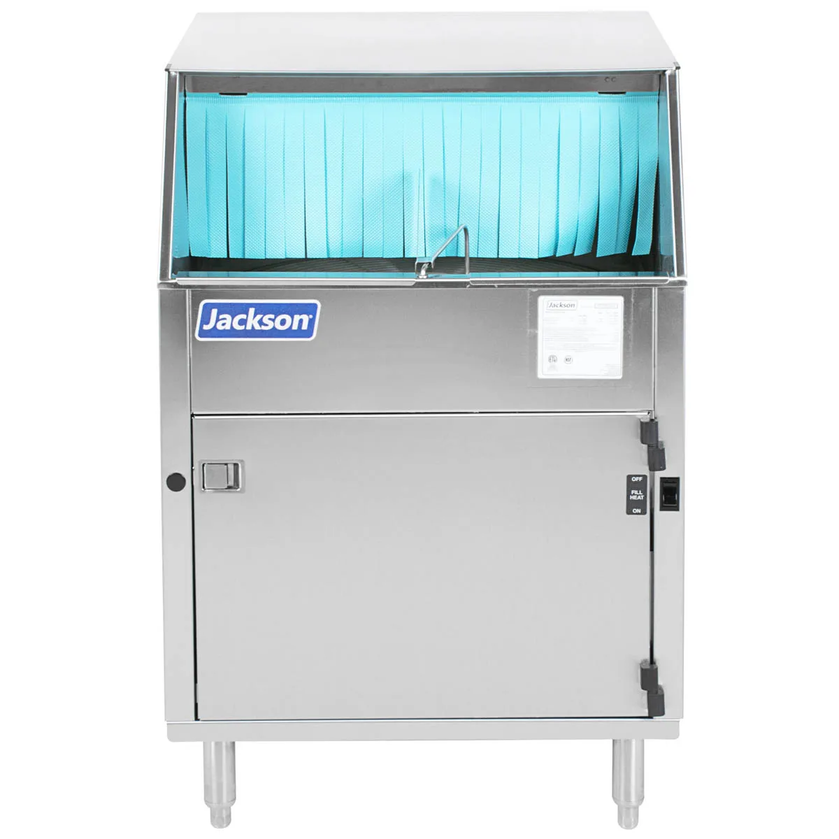 Jackson WWS DELTA 1200 25" Rotary Undercounter Glasswasher, Low Temp - 1200 Glass/Hr -208V 