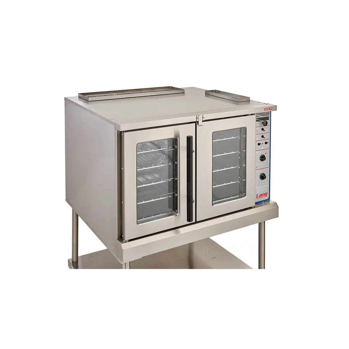Lang ECOF-AP1M Single Deck Electric Convection Oven w/ Full-Size, Solid State Controls