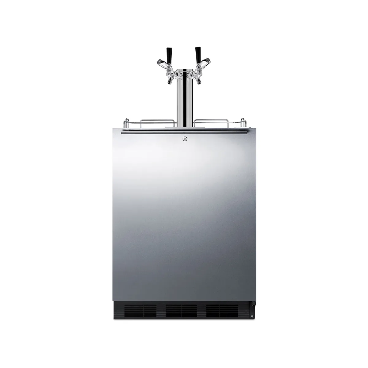 Summit SBC58BLBIADALOCK 1 Tower Kegerator Dispenser, 5.5 cu. ft.
