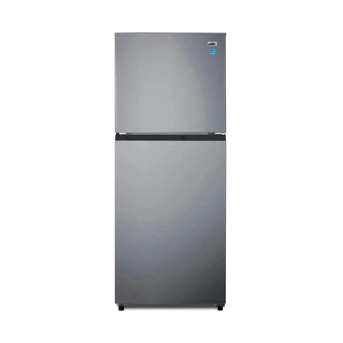 Summit FF1089PL 24" Reach-In Refrigerator Freezer in Black,w/ Stainless Steel Doors, 10.1 cu. ft.