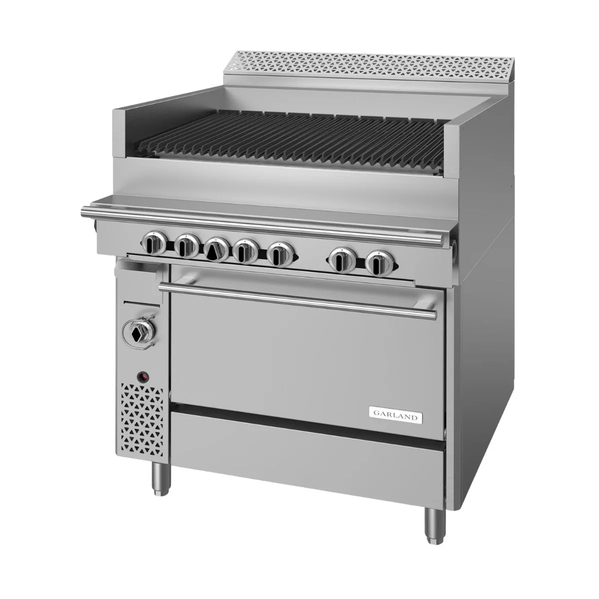 Garland US Range C36-NRR Garland Cuisine Series Heavy Duty Range, Gas, 36"