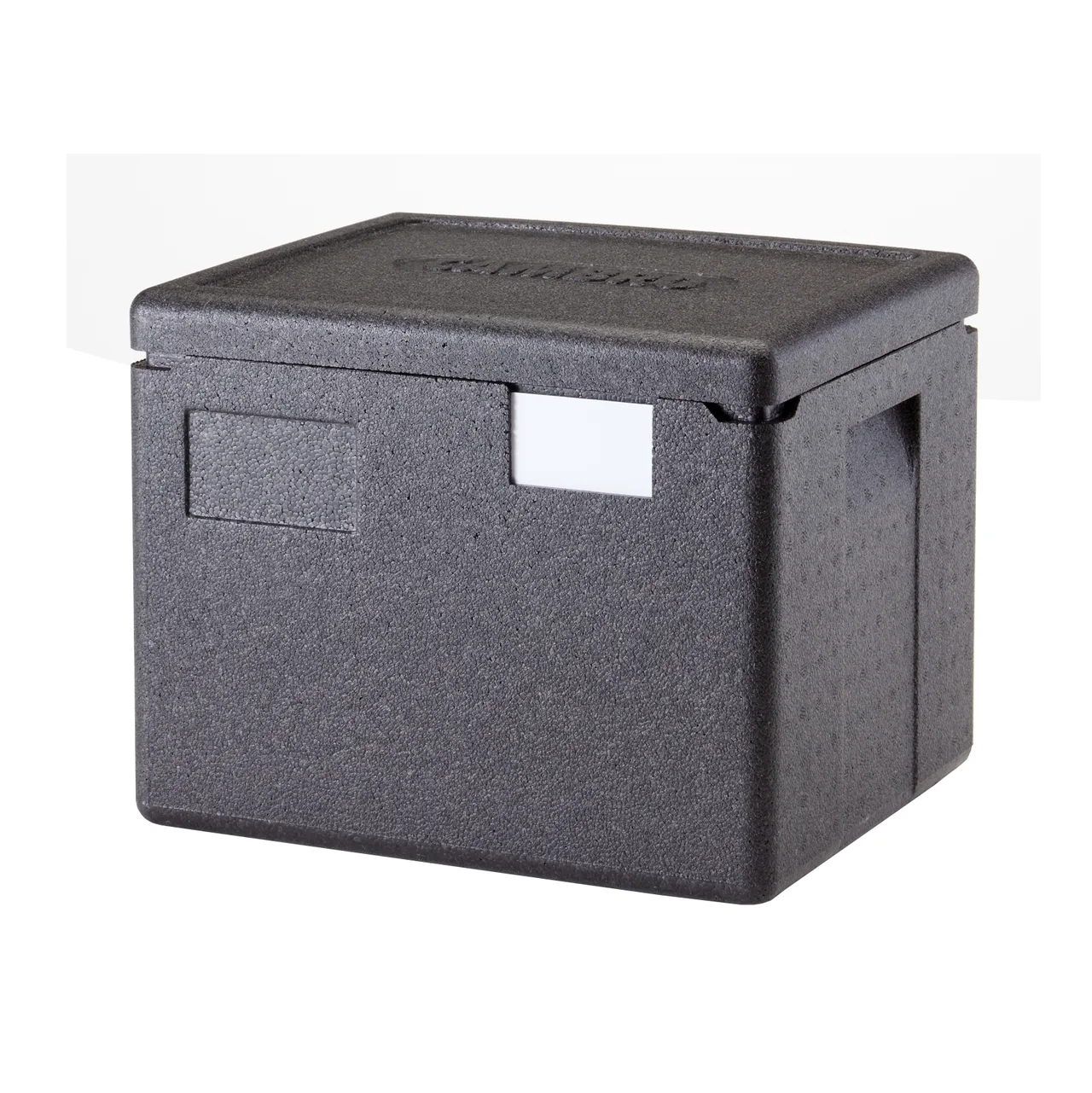 Cambro EPP280SW110 Cam GoBox Insulated Food Pan Carrier, 23.6 Qt., Top Load, Black, Polypropylene, 15" Insulated Food Carrier