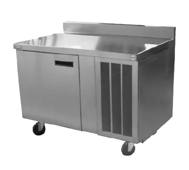 Delfield 18648BSTMP 48" 1-Section Worktop Refrigerator w/ 1 Door, 10.23 cu. ft.