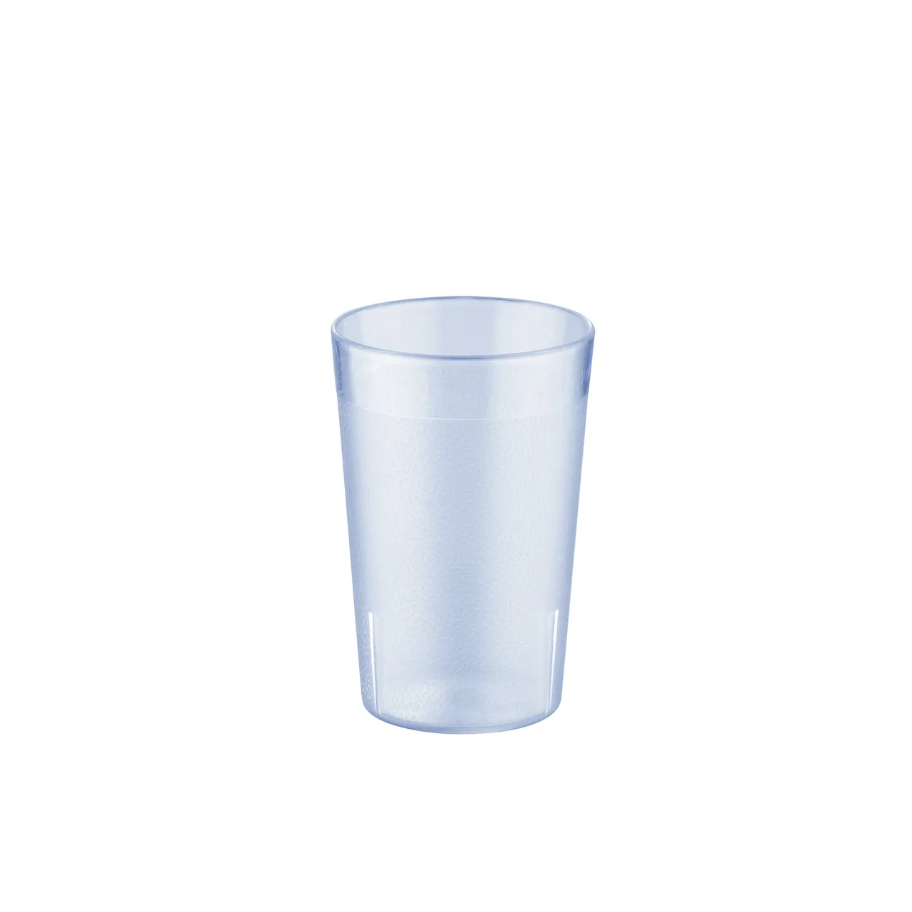 CAC China BVPT-05BL - 5 oz Pebbled Blue SAN Tumbler, Stackable Dishwasher Safe - 1 Dozen