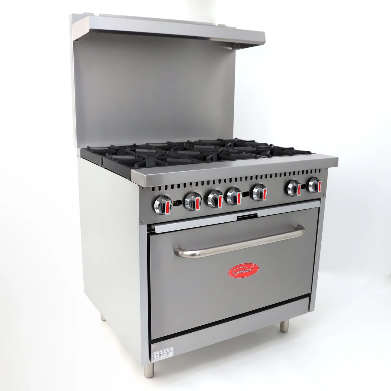 General GR6-36NG 36" Gas Restaurant Range