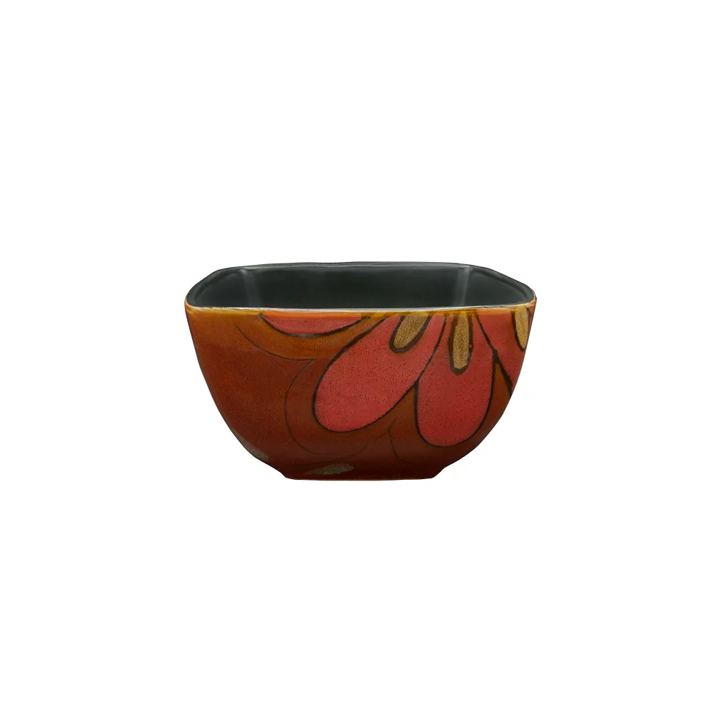 CAC China 112014‑SQB15 Tikal Bowl, 28 oz (5½”) General‑Use China Dinnerware, 1 Dozen