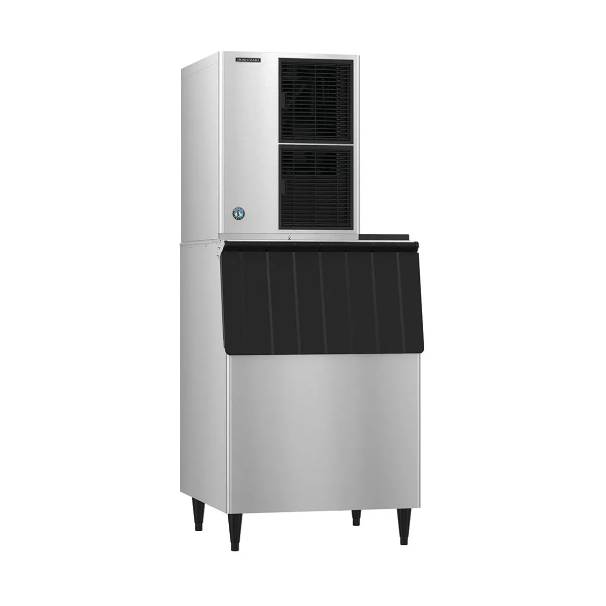 Hoshizaki KM-522MAK/B-500SF/HS-2033 Air Cooled Crescent 548 lb Ice Machine with Bin, 500 lb Storage