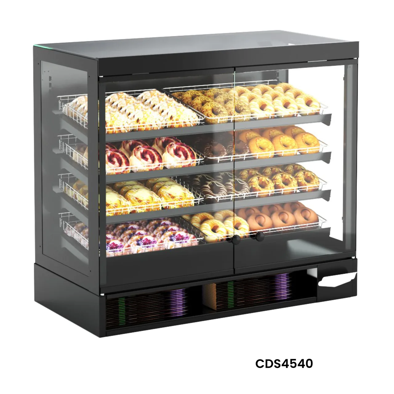 Structural Concepts CDS4540 44" Non-Refrigerated Countertop Display Case