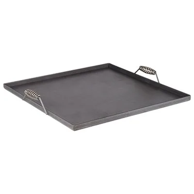Comstock-Castle 14023 Lift-Off High Quality Steel 4 Burner Griddle w/ Raised Edges to Reduce Pills