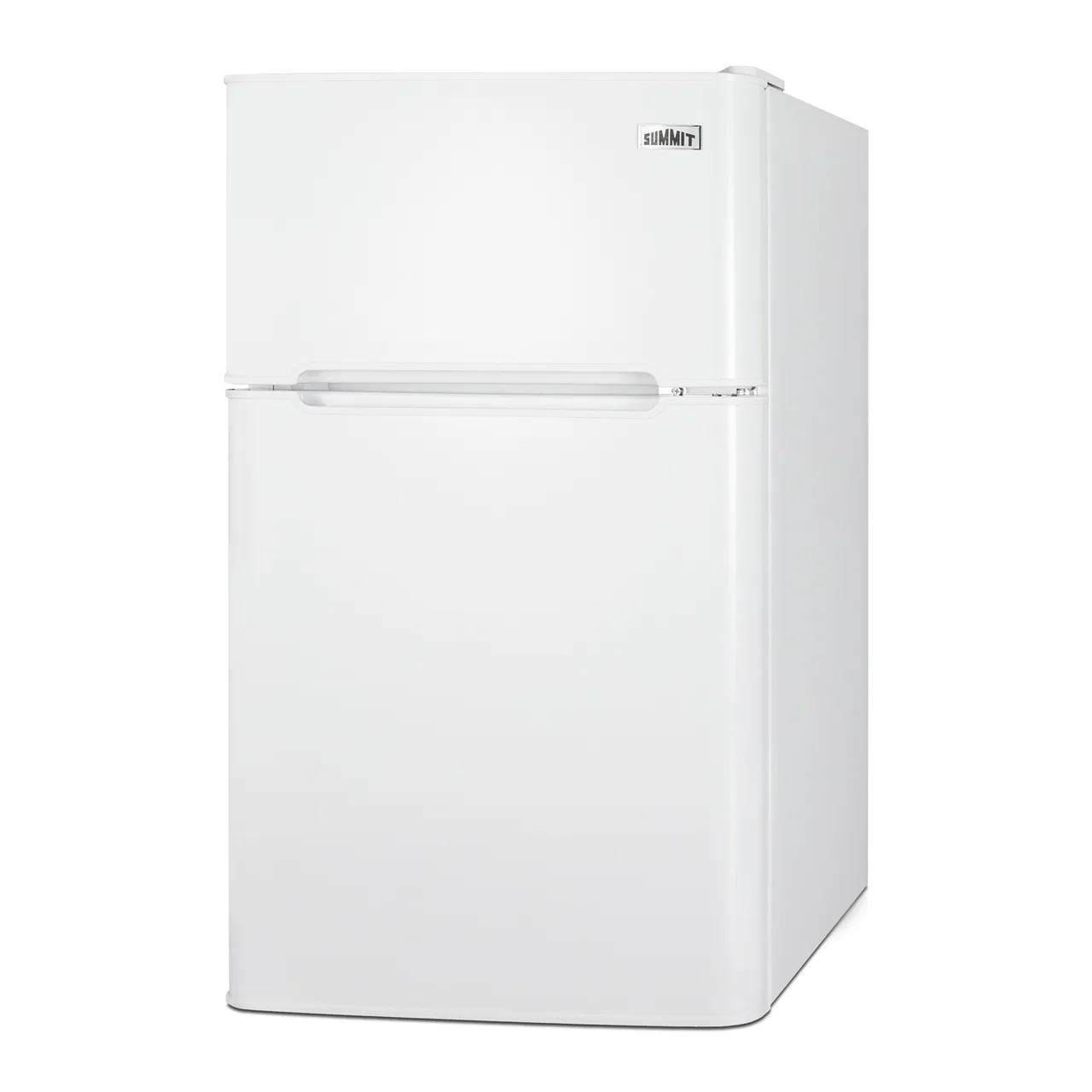 Summit CP34W 19" Compact Refrigerator Freezer in White, Can Storage, 3.2 cu. ft.