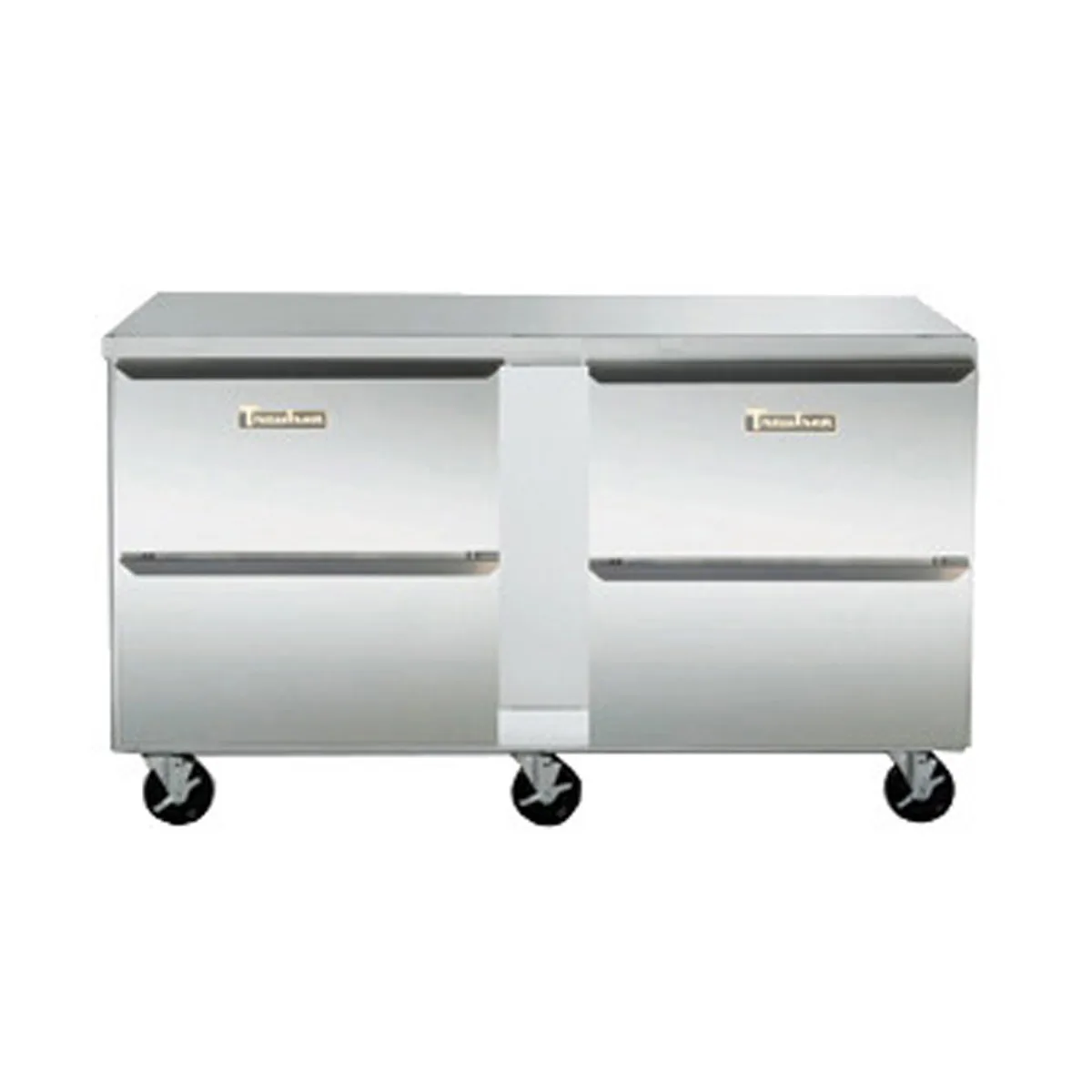 Traulsen UHT60-DD-SB 60" 4-Drawer Undercounter Refrigerator, Stainless Steel, Front Breathing, 16.7 cu. ft.