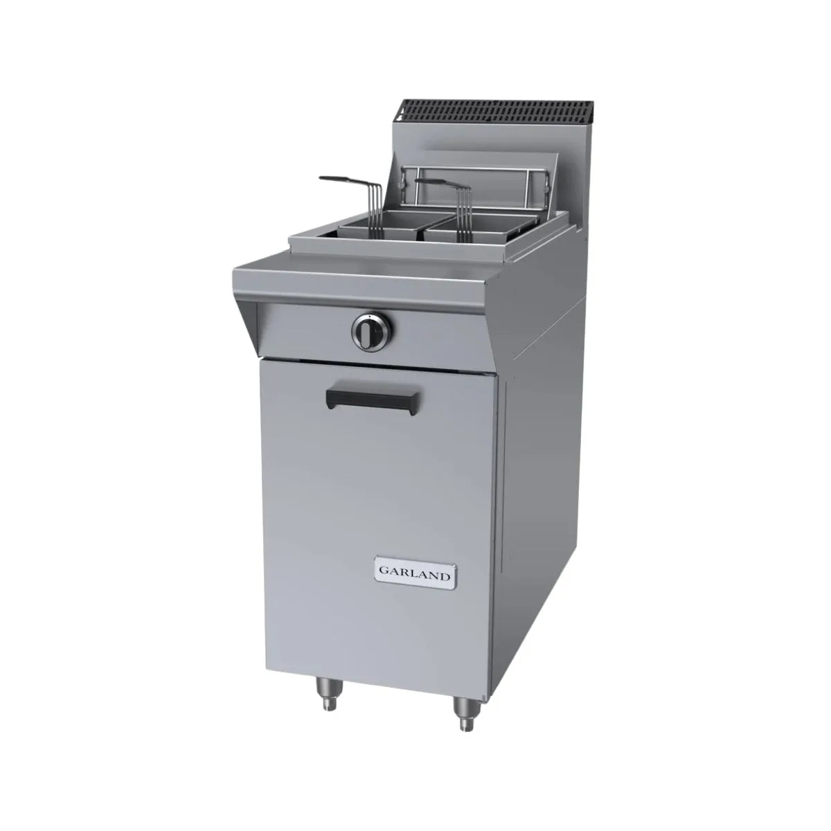 Garland US Range M35SS 17" Floor Model Gas Deep Fryer, Full Pot, NG or LP, 35 Ibs, 110,000 BTU