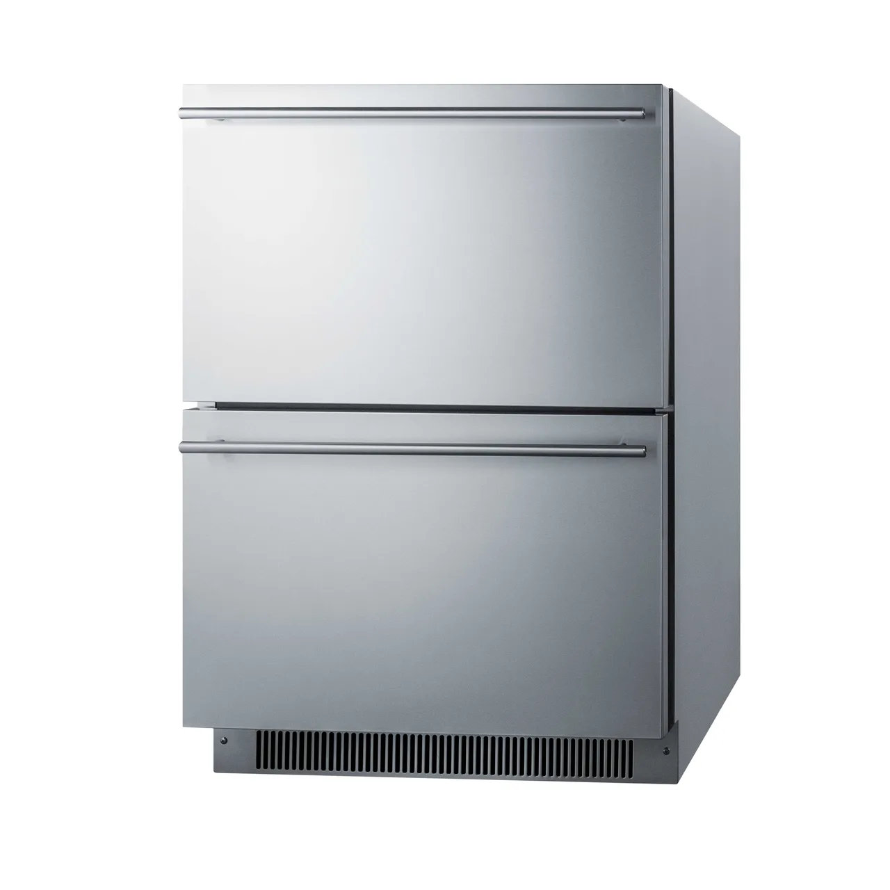 Summit ADRD24 24" Indoor/Outdoor Undercounter Refrigerator w/ 2 Drawers, 4.8 cu.ft.
