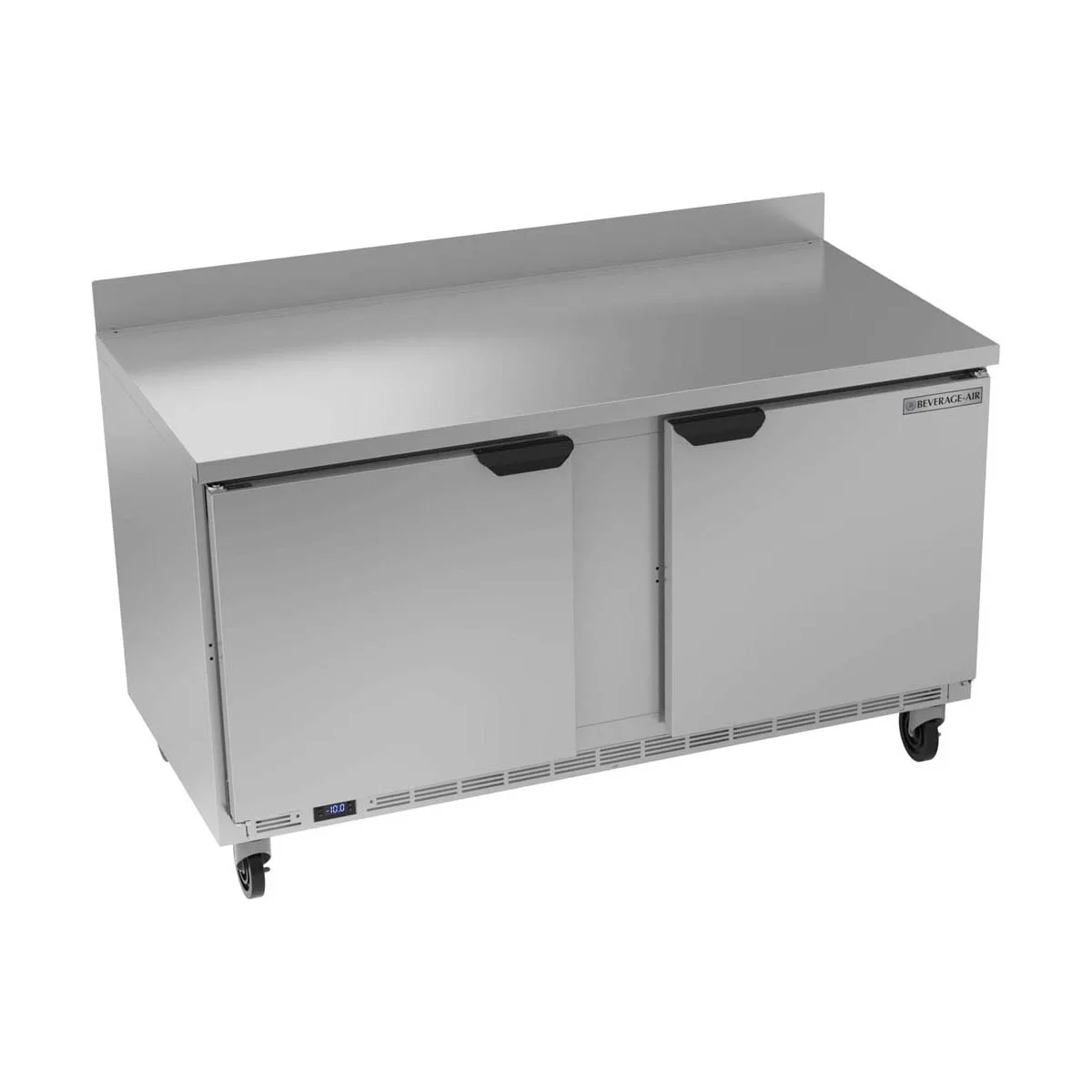 Beverage Air WTF60AHC 60" 2-Section Worktop Freezer w/ 2 Doors, 14.4 cu. ft.