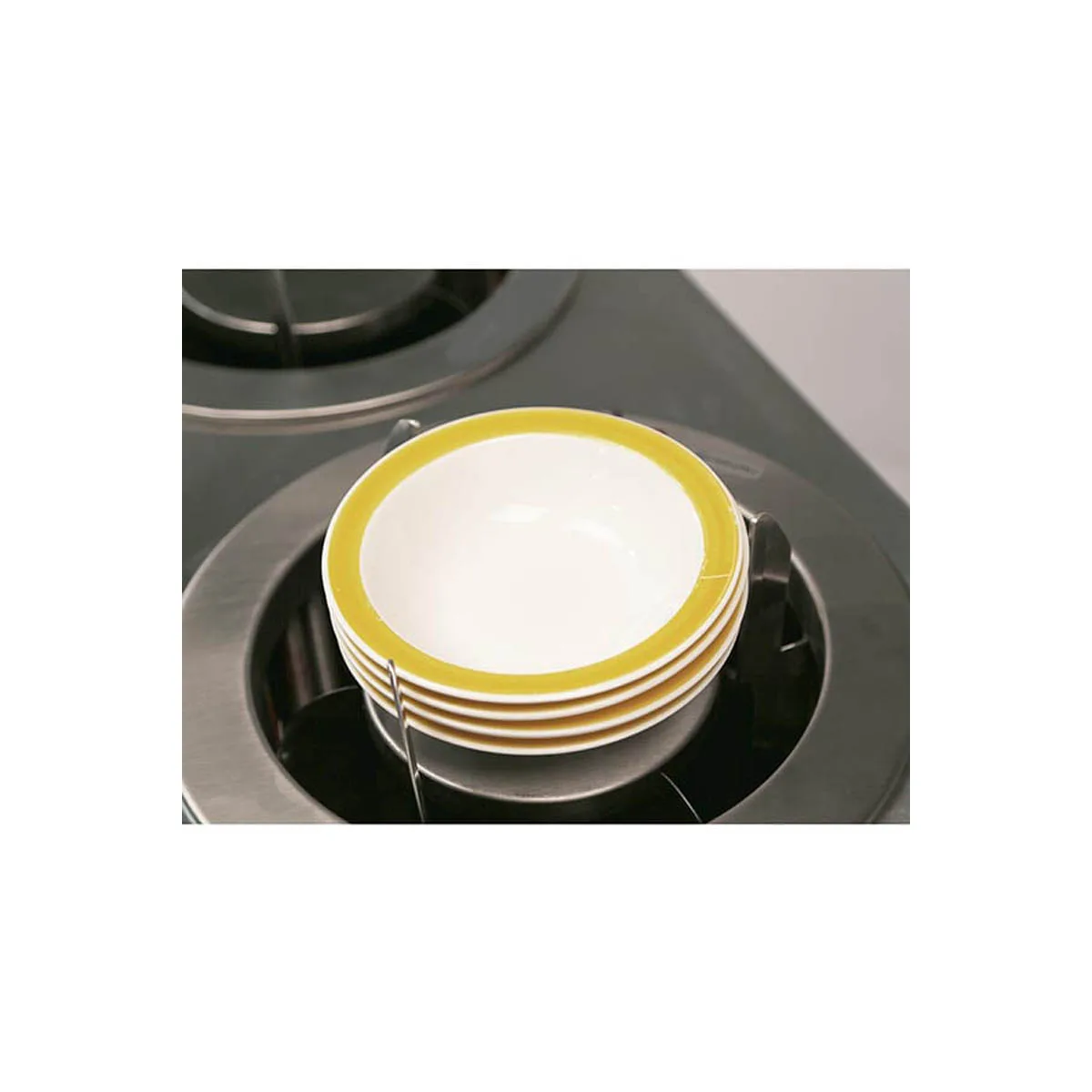 Lakeside 935 Mobile Enclosed 2-Stack Dish Dispenser w/ 12" Dia. Dish Size, Unheated