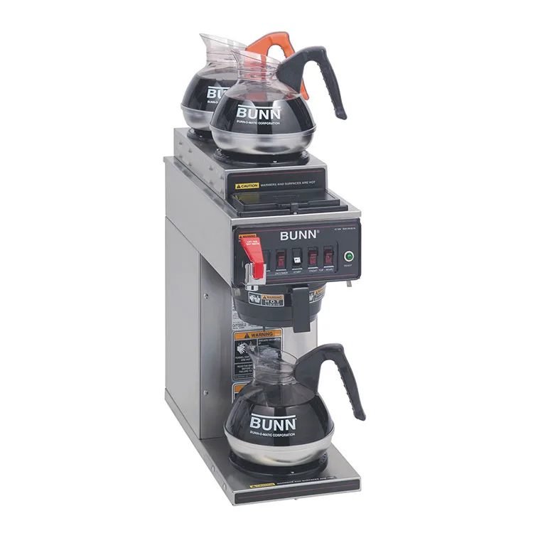 BUNN 12950.0213 Automatic Fill Coffee Brewer for Decanters With Hot Water Faucet, Plastic / Single