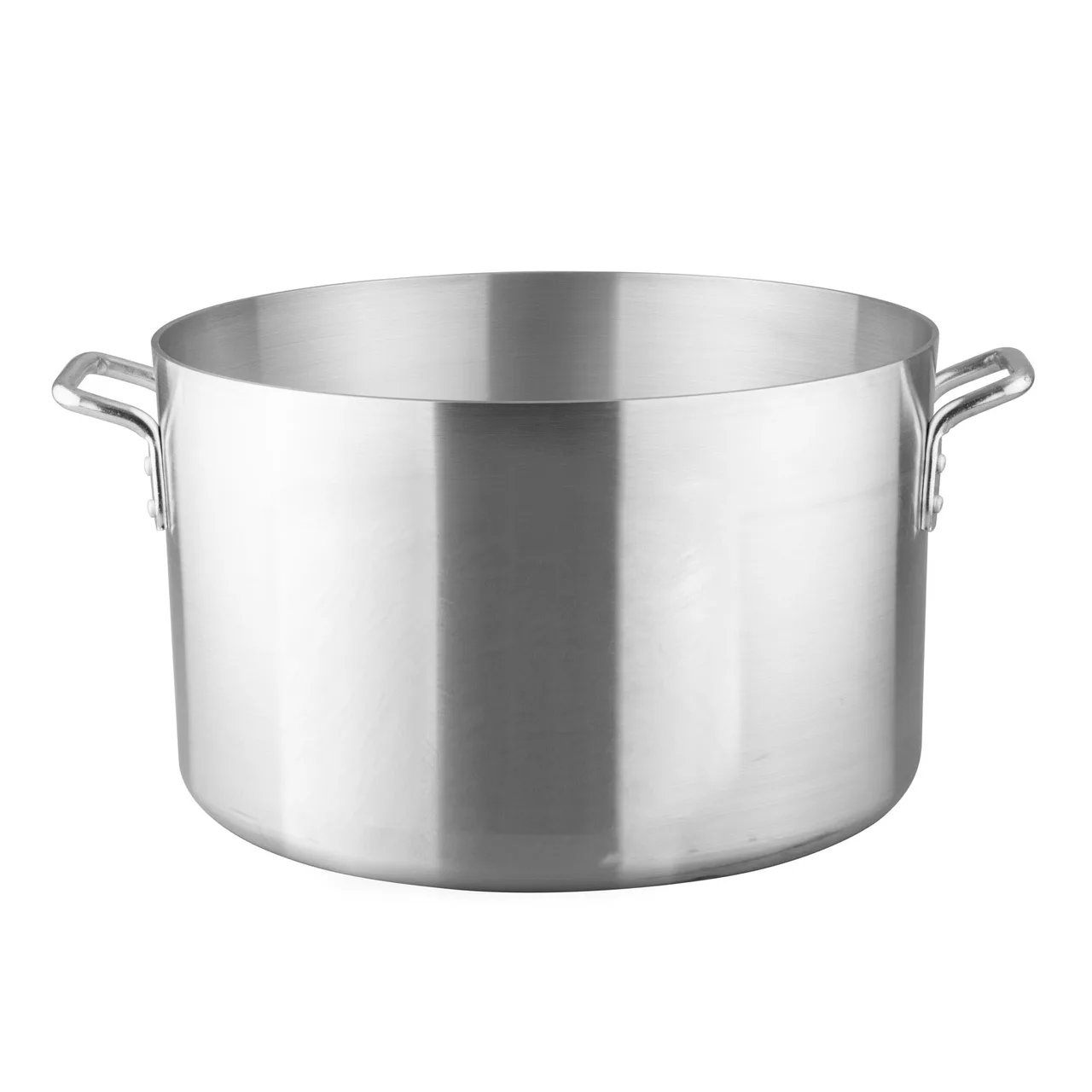 CAC China A6SA-4-40 Sauce Pot, 40 qt., Aluminum, 4mm Thick, Riveted Handles, No Cover