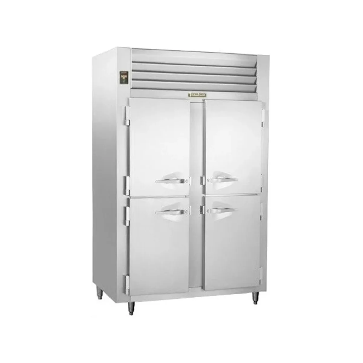 Traulsen ALT232D-HHS 48" 2-Section Reach-In Freezer, 4 Half Solid Doors, Remote, 42 cu. ft.