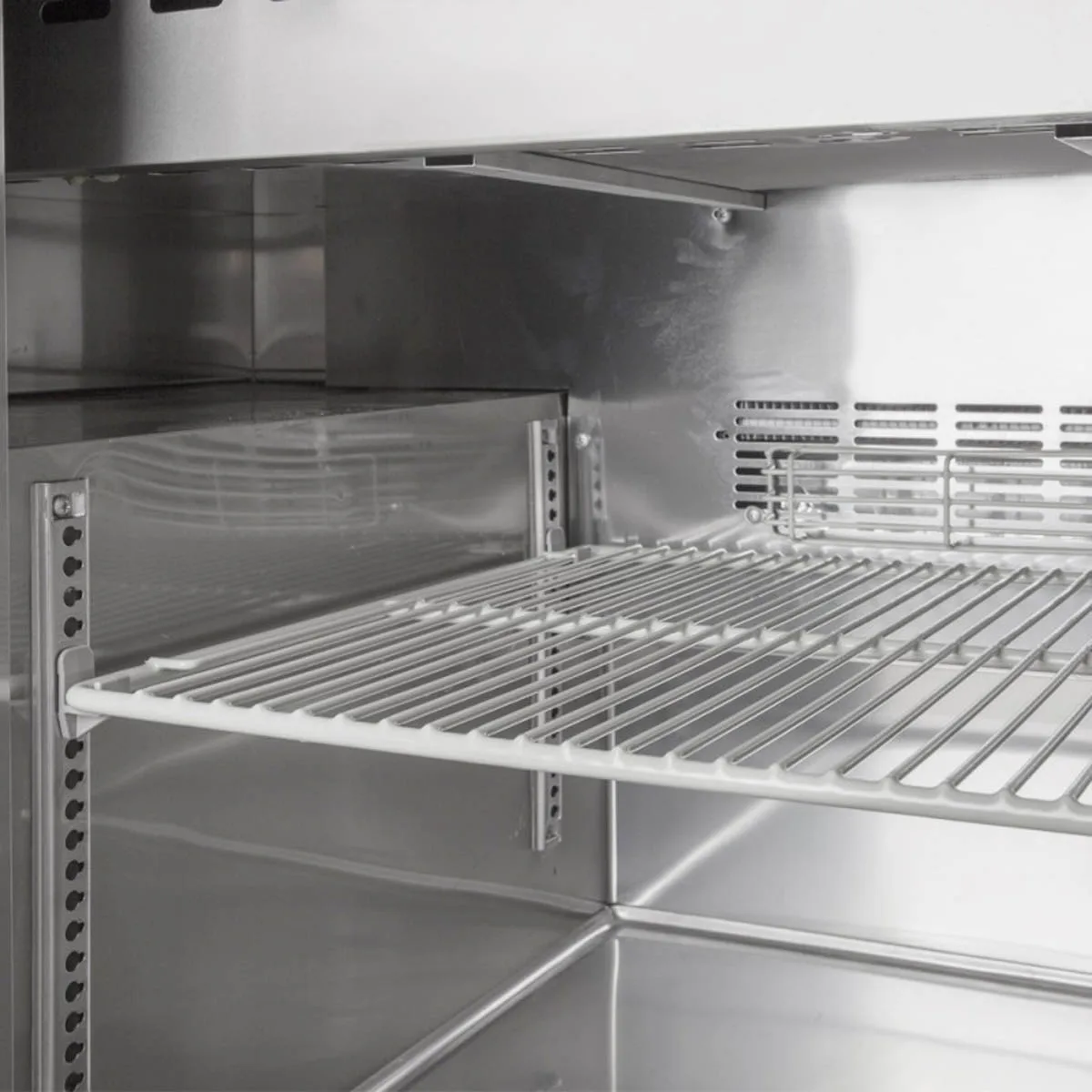 Turbo Air JST-36-N 35" One Section Sandwich / Salad Prep Table w/ 1 Door, 8 Pans