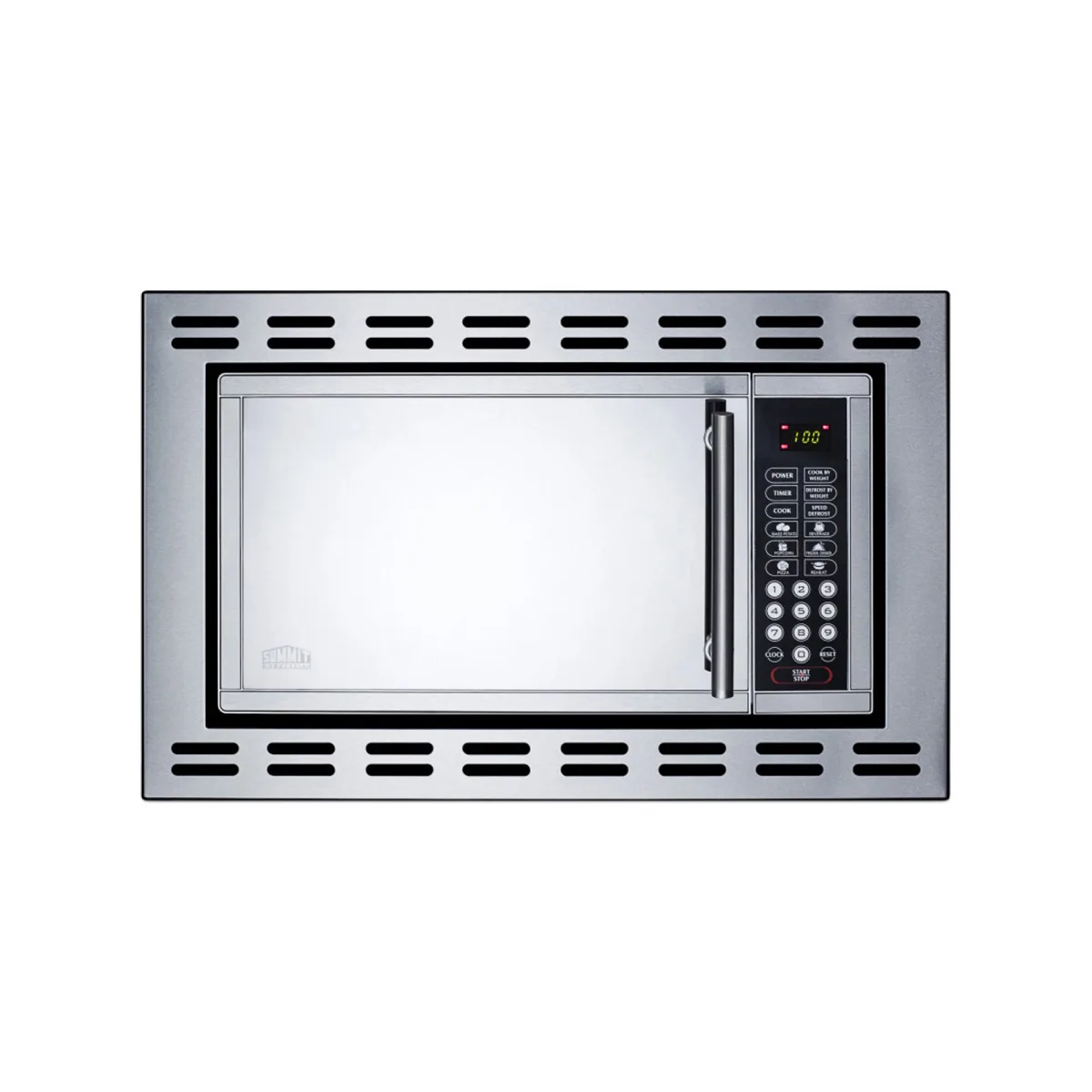 Summit OTR24 900 Watts Built-in Microwave Oven, 0.9 cu. ft.