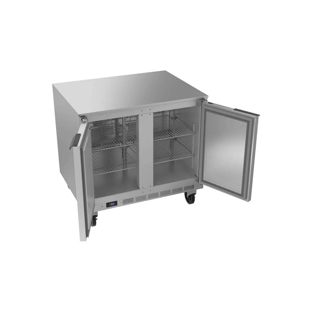 Beverage Air UCF36AHC 36" 2-Section Undercounter Freezer w/ 2 Doors, 8.69 cu. ft.