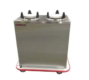 Carter-Hoffmann EPD3S12 Enclosed Plate Dispenser For 12" Plates, 3-Silo