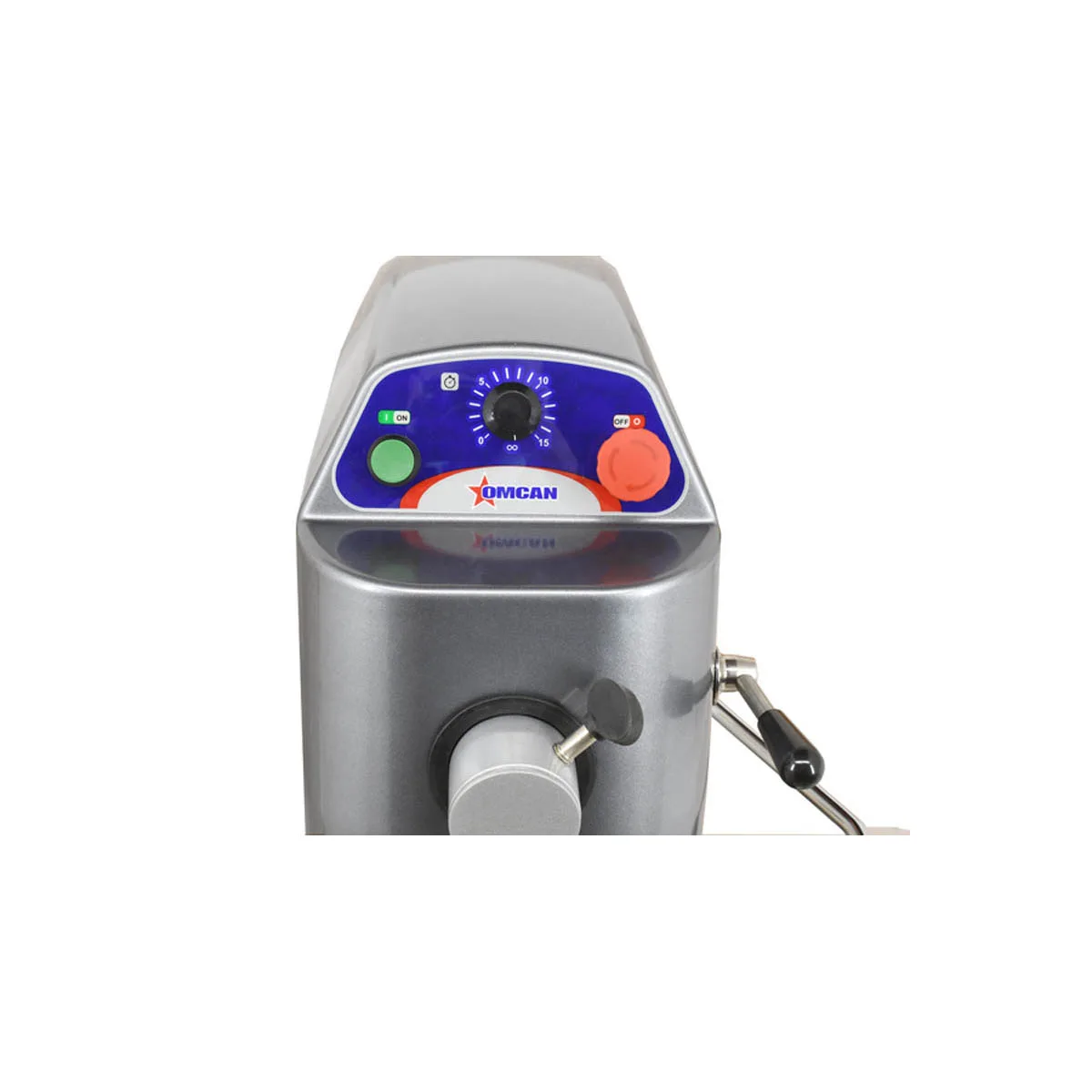 Omcan USA 43560 Floor Model 20 qt Planetary Mixer with Guard and Timer, #12 HUB, 3-Speed, 2 hp
