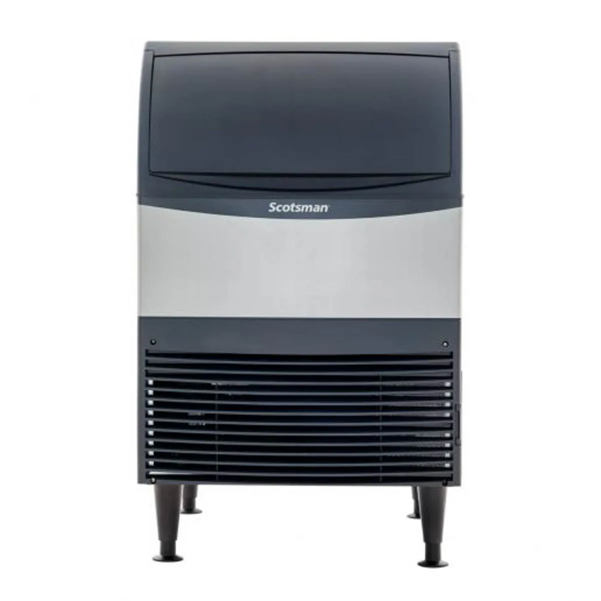 Scotsman UF424A-6 Air-Cooled Flake-Style Ice Maker with Bin, 370 lbs/Day, 50hz Export Model