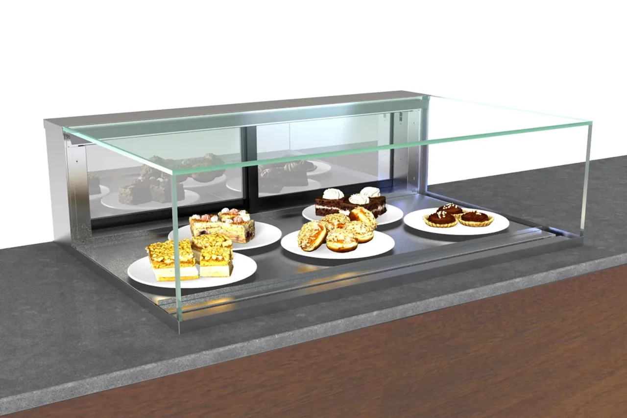 Structural Concepts NE4813DSV 48" Reveal® Service Non-Refrigerated Slide In Counter Case